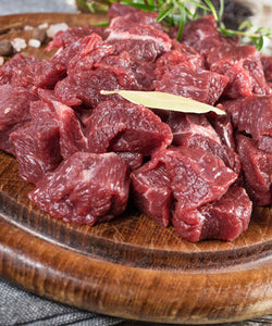 Grain-Fed Boneless Beef Stew Meat - $16.50/Lb