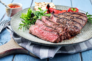 Grain-Fed Sirloin Steaks - $22.00/Lb