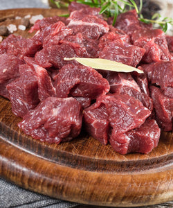 Grass-Fed Boneless Beef Stew Meat - $15.00/Lb
