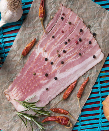 Fresh Thin Sliced Bacon  - $18.00/Lb